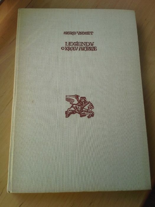 Legendy o królu Arturze, Sigrid Vndset, drzeworyty, 1957r, unikat
