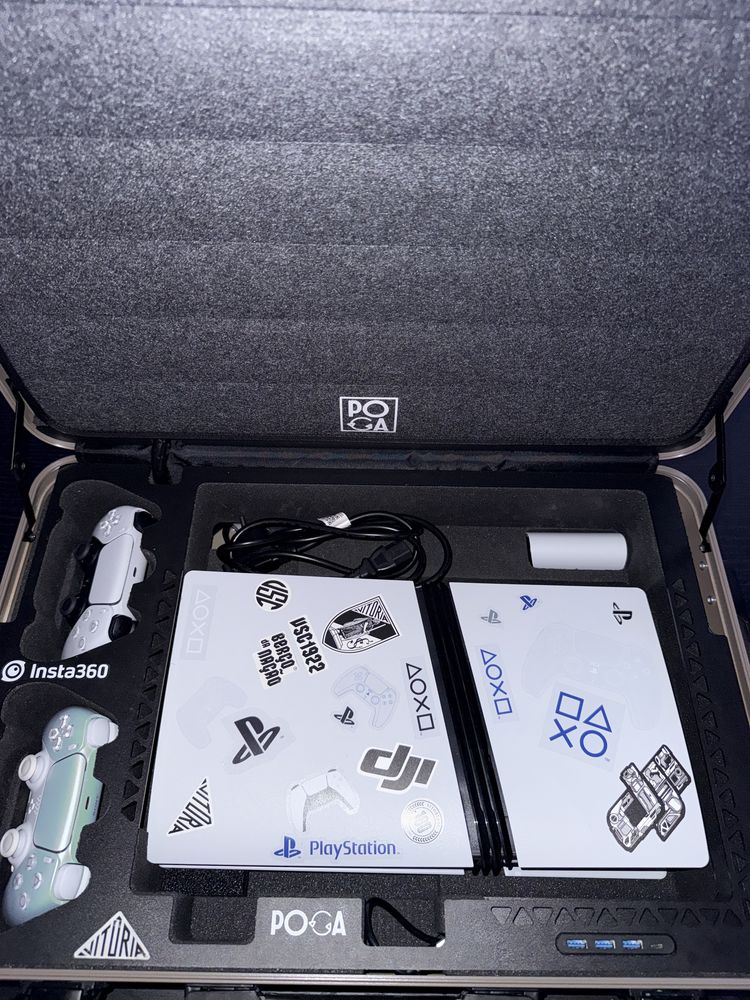 Mala Gaming POGA Lux para PS5 Fat, Digital ou Pro