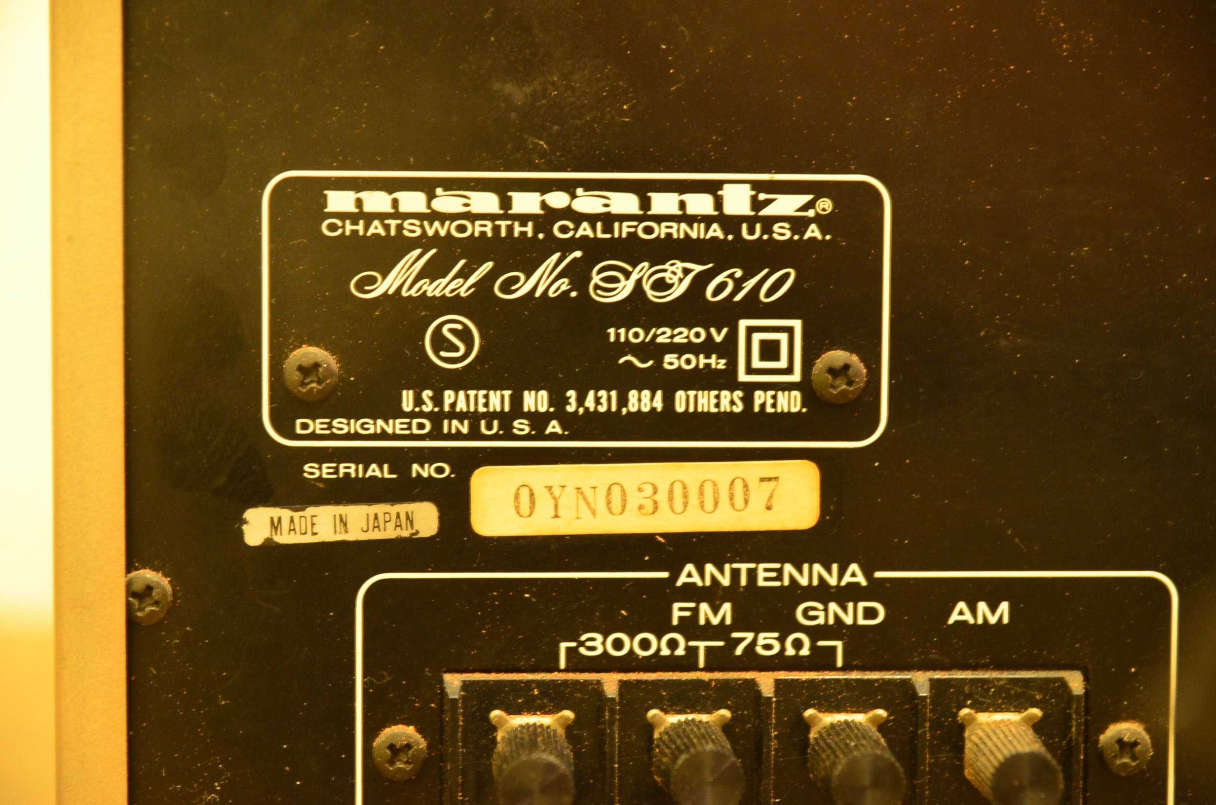 Rádio Marantaz ST 610