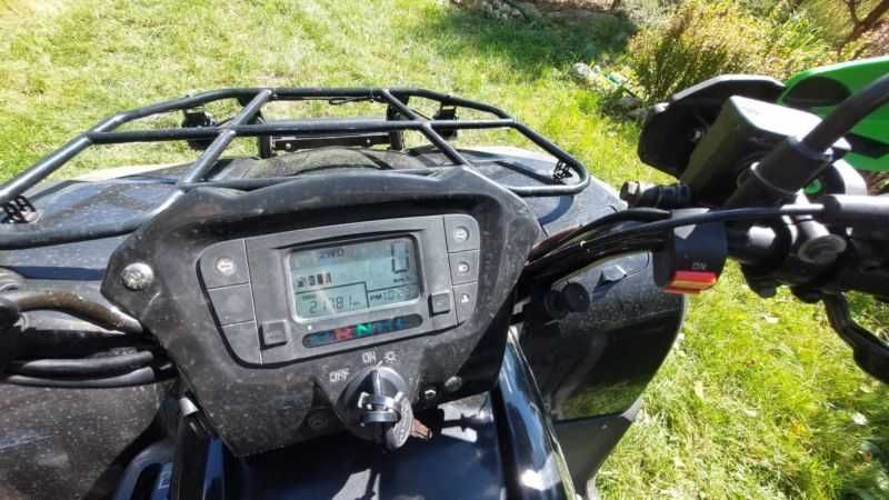 quad MXU 500  wyciągarka halogen led pług kufer  2010 zarejestrowany