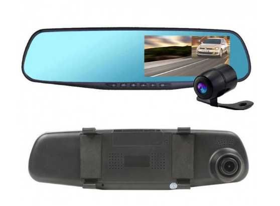 Автомобильное зеркало видеорегистратор для автомобилей на 2 камеры