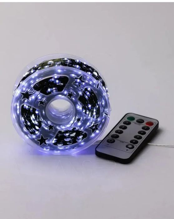 Світлодіодна USB гірлянда дріт Роса 1000 LED 100 метрів