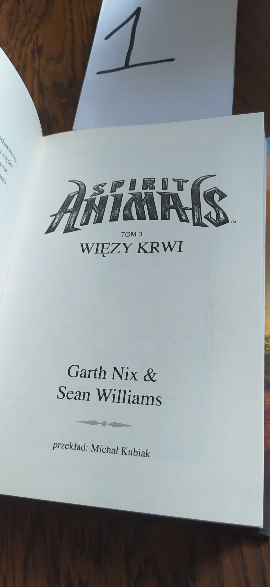 Spirit Animals tom 3 Więzy Krwi