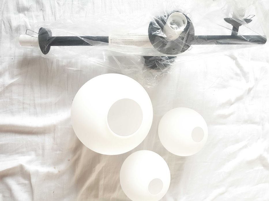 NOWA Lampa/kinkiet DIONE WALL 3 BLACK 1092Y1, ALDEX, nowoczesna,design