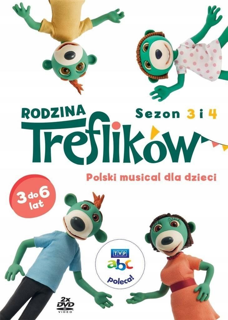 Rodzina Treflików. Sezon 3 I 4 (2 Dvd)