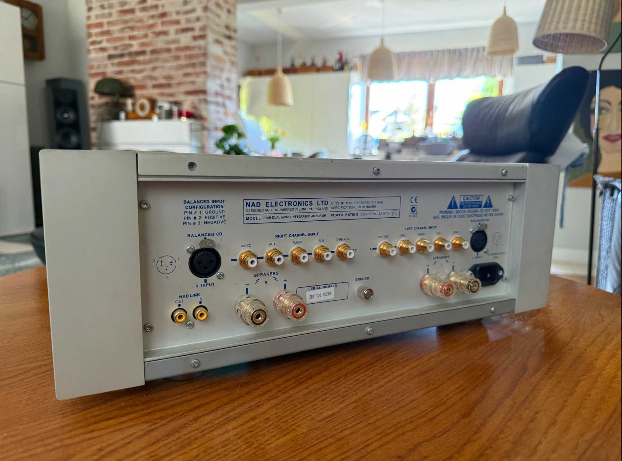 Wzmacniacz zintegrowany NAD S300 dual mono