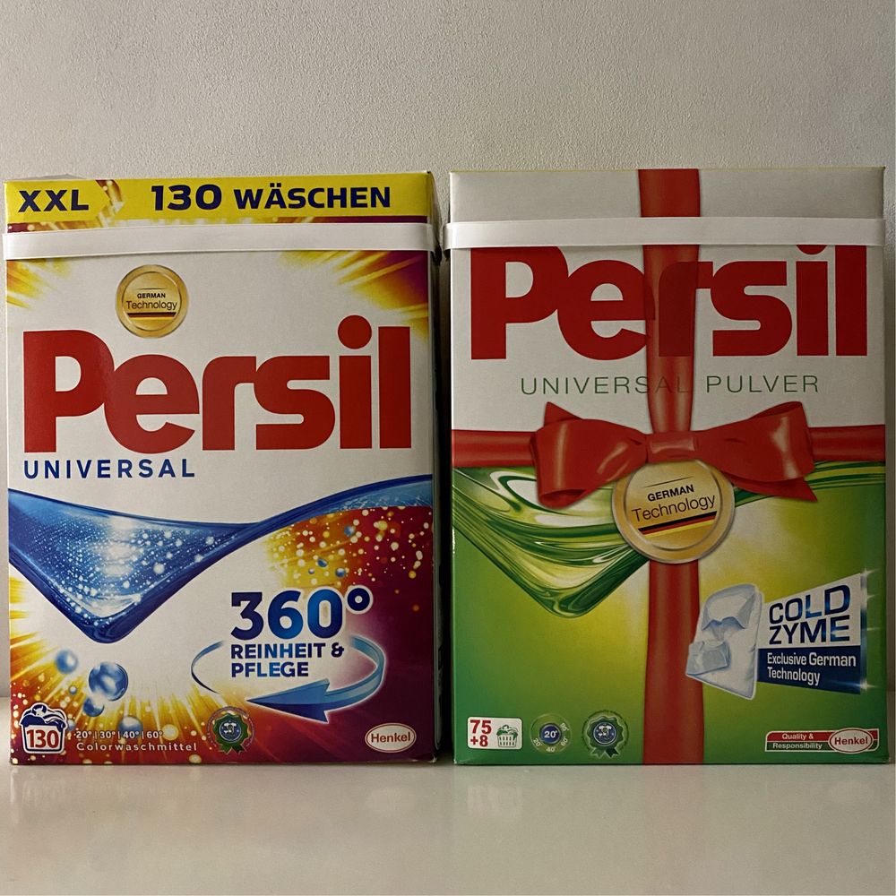 Порошок в коробці Tide, Persil, Ariel 10 кг