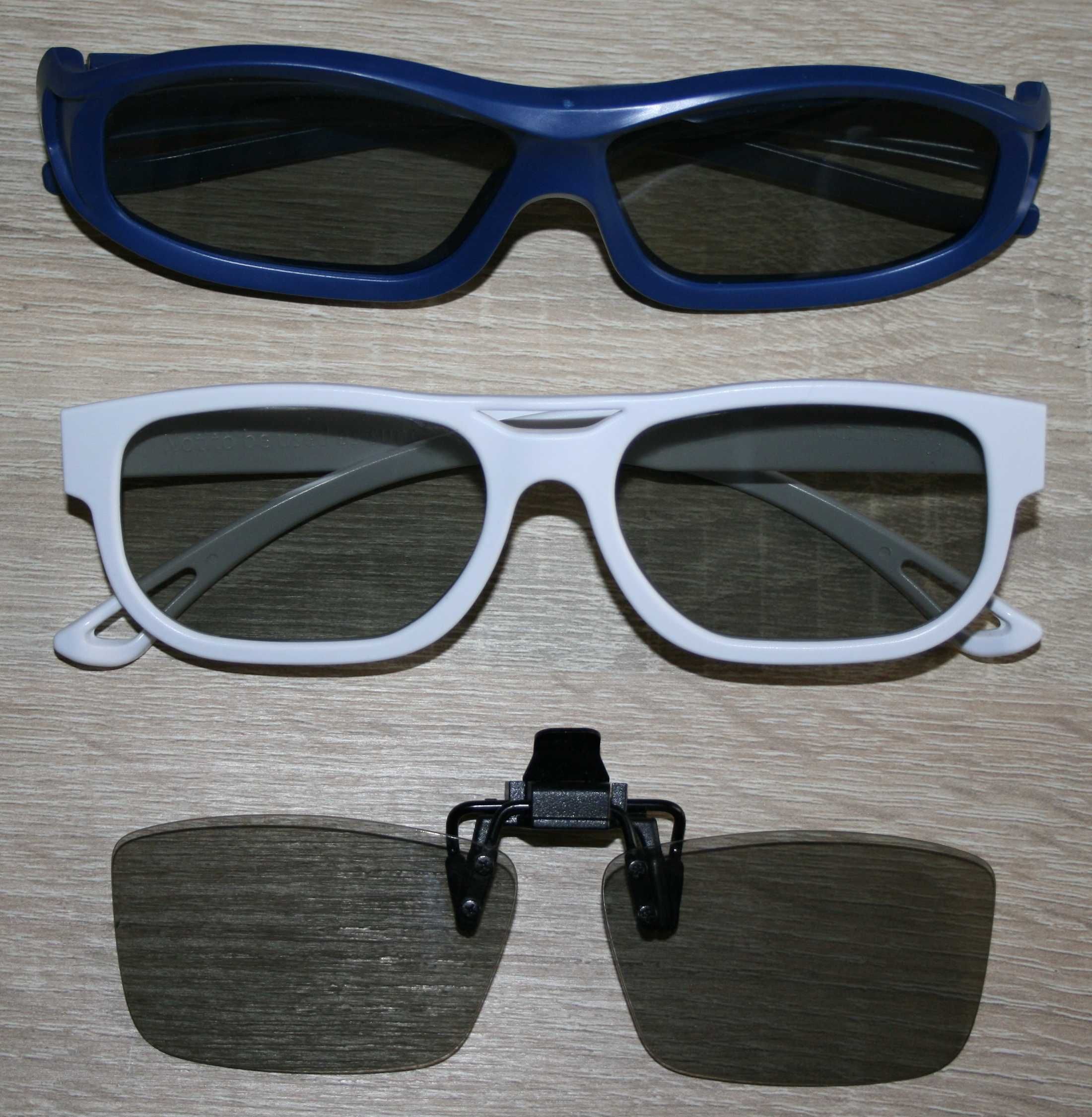okulary 3D Master Image, LG Cinema 3D, pasywne okulary 3D LG z klipsem