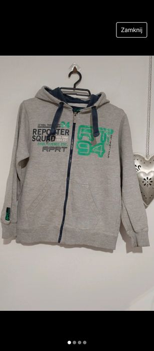 Bluza chłopięca rozmiar 152 reporter