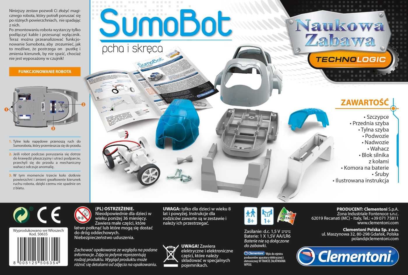 CLEMENTONI 50635 sumobot robot