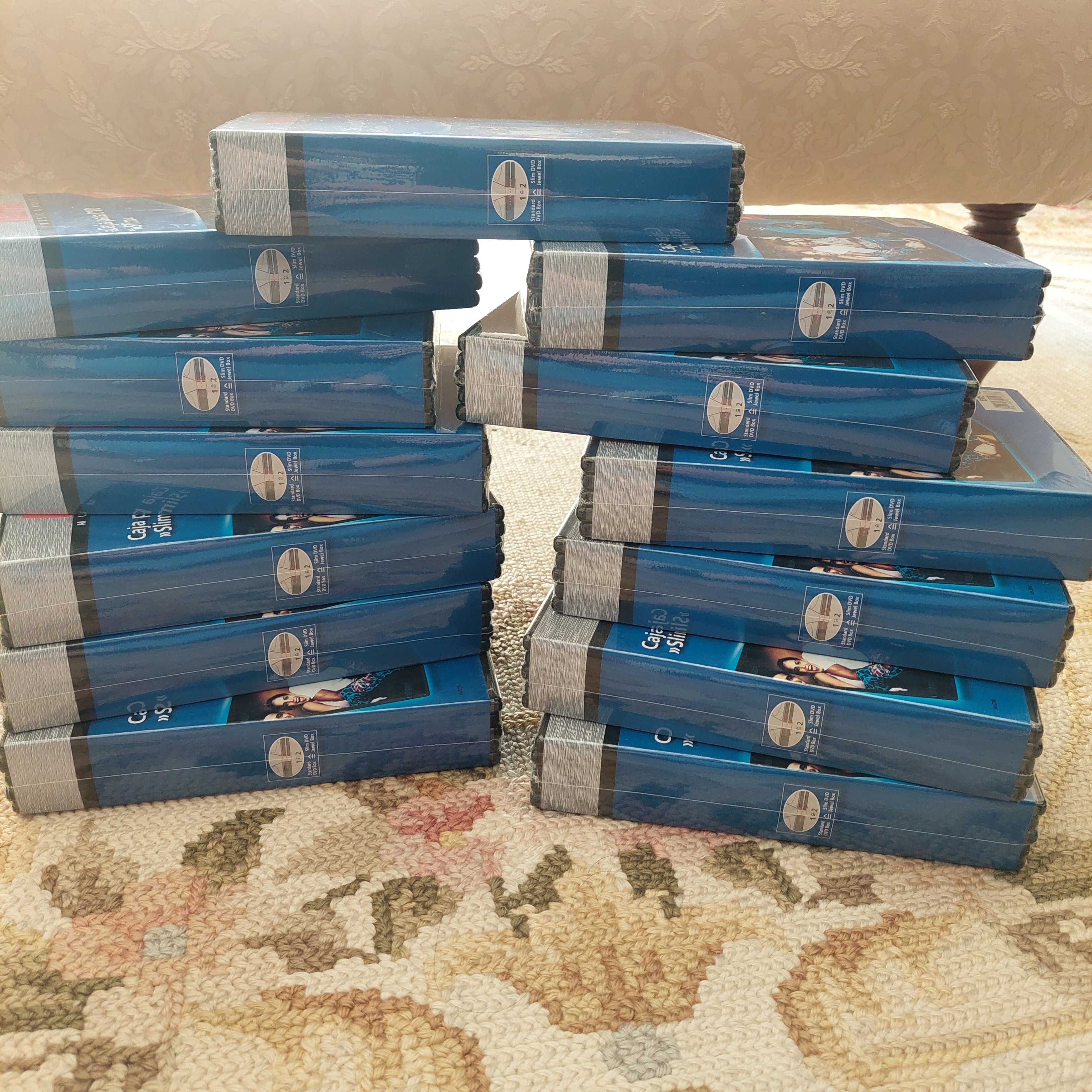 Caixas de dvd novas