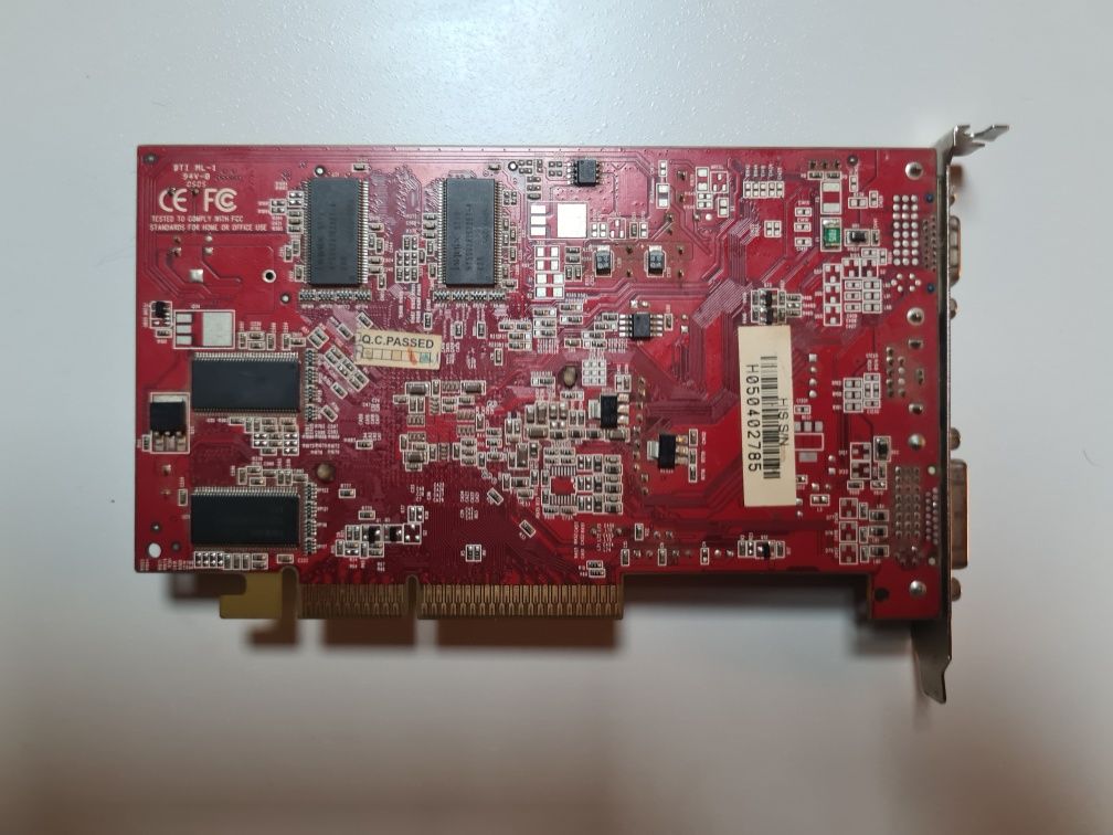 Karta graficzna Radeon HIS 9600, 128mb vivo AGP retro Pc