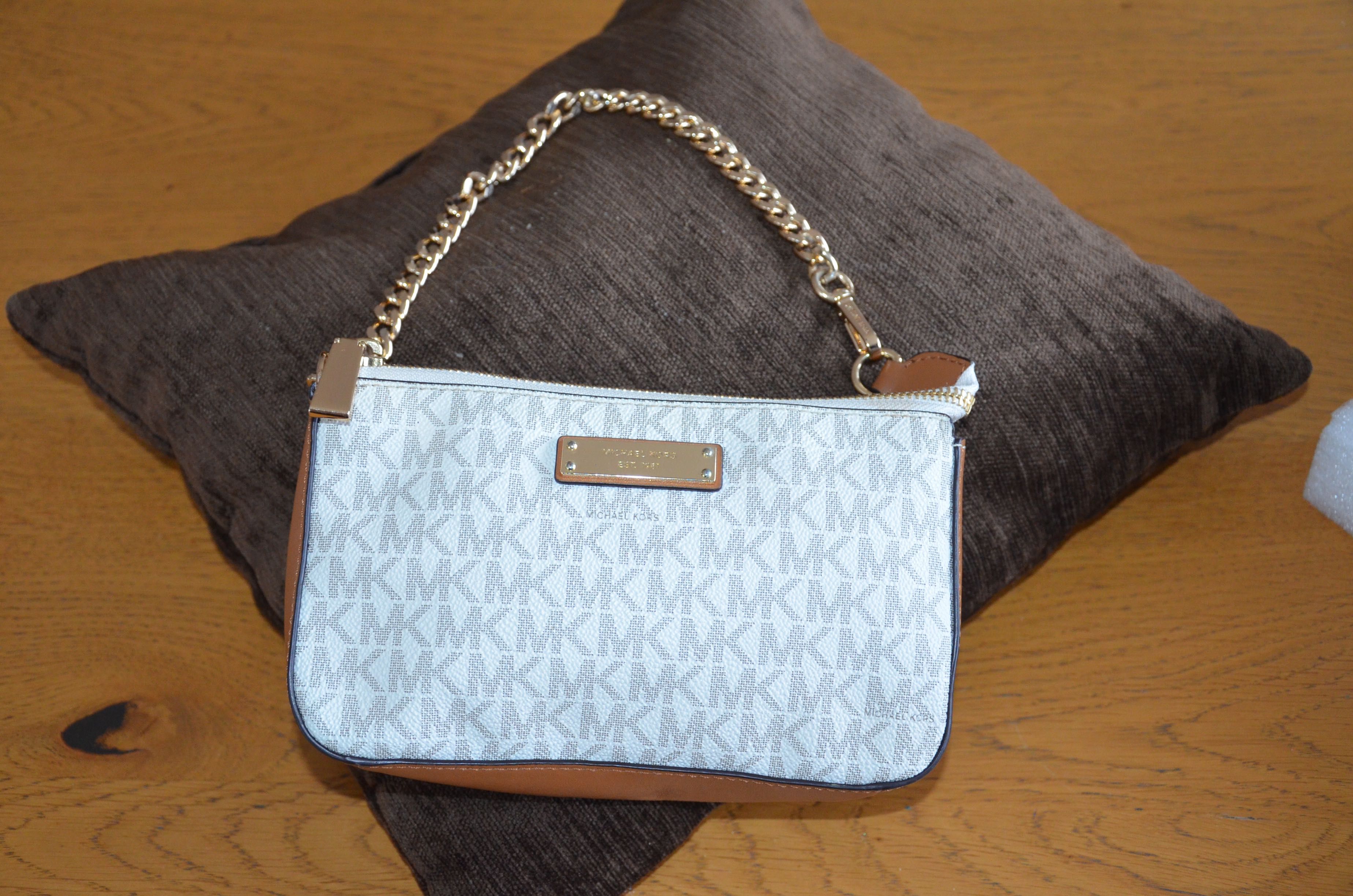 Michael Kors saszetka/torebka jasna