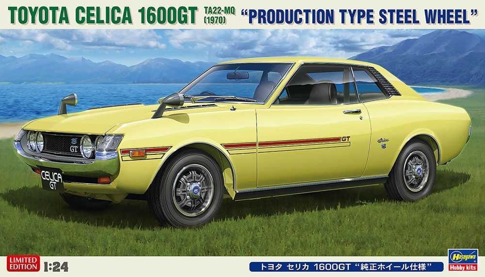 Hasegawa 20649 Toyota Celica 1600GT TA-22MQ (1970) 1/24 model do sklej