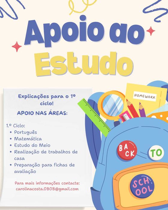 Apoio ao estudo - Braga