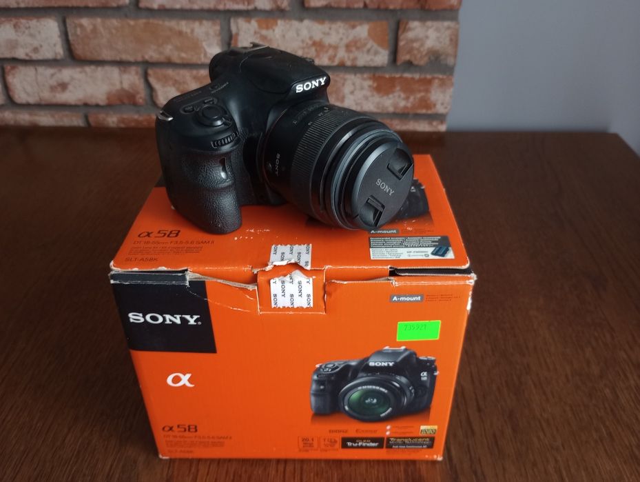 APARAT lustrzanka SONY Alfa SLT-A58K