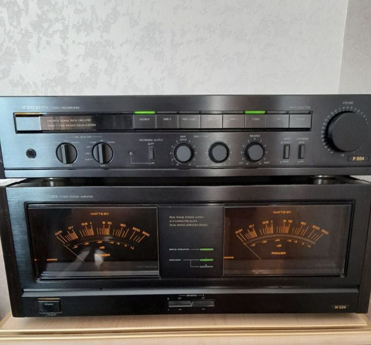Onkyo Integra M-504 / P-304 JAPAN