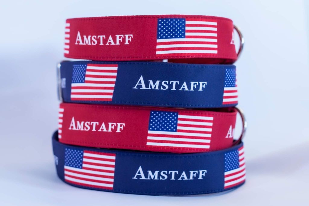 AMSTAFF obroża American Style