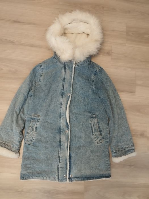 Джинсова Парка та куртка на меху