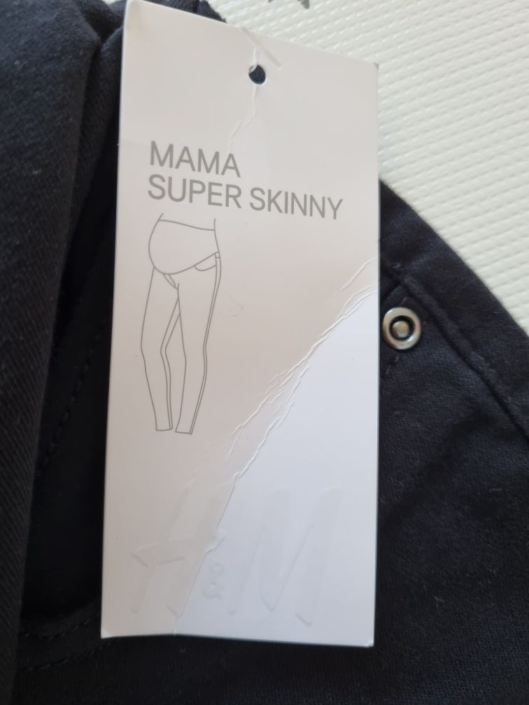 Nowe spodnie ciążowe H&M M