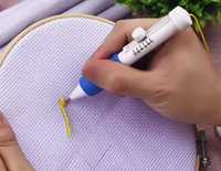 Ручка для вишивки з трьома знімними голками