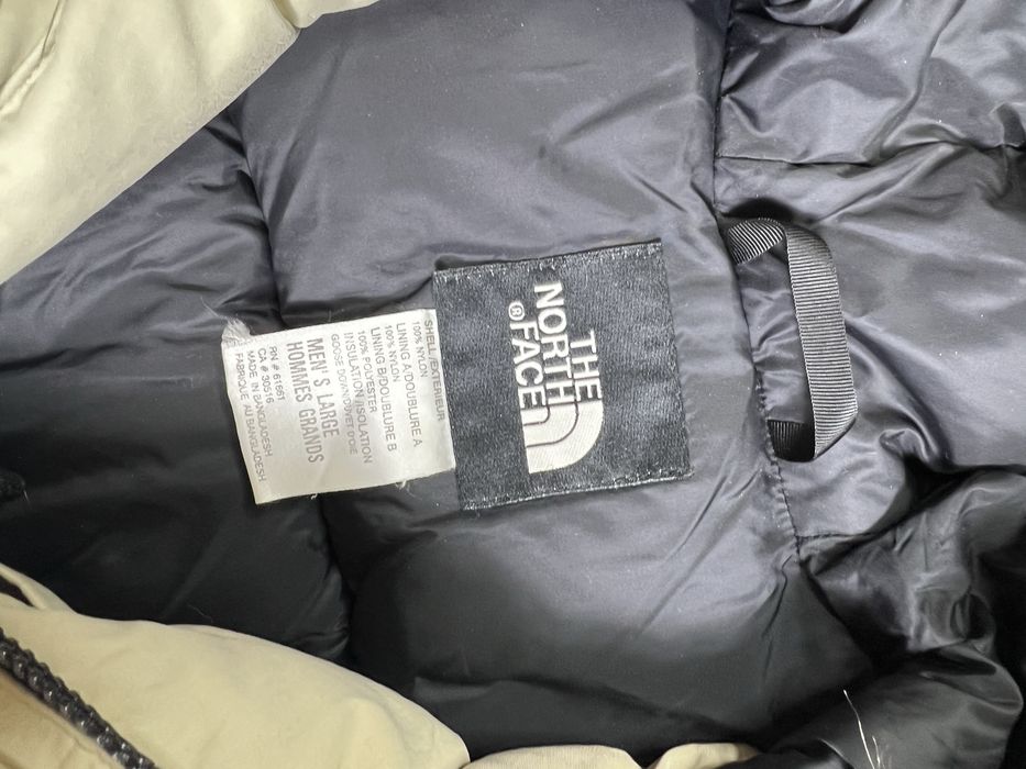 The north face куртка оригинал l размер зимняя парка