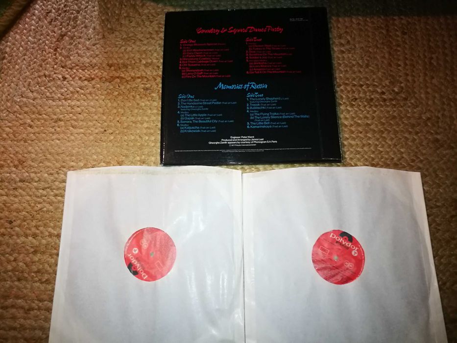 JAMES LAST - East Meets West (Ed ING 1977) CAIXA C/2LPS