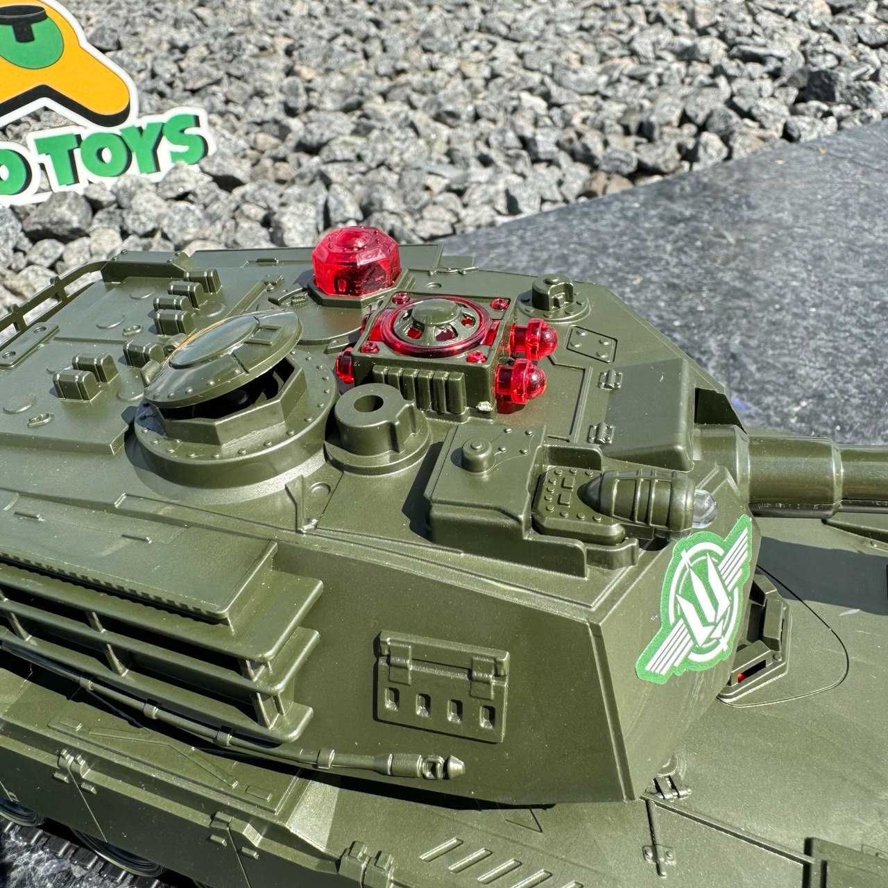 Танк на радиоуправлении «M1 Abrams». Машинка на пульте управления