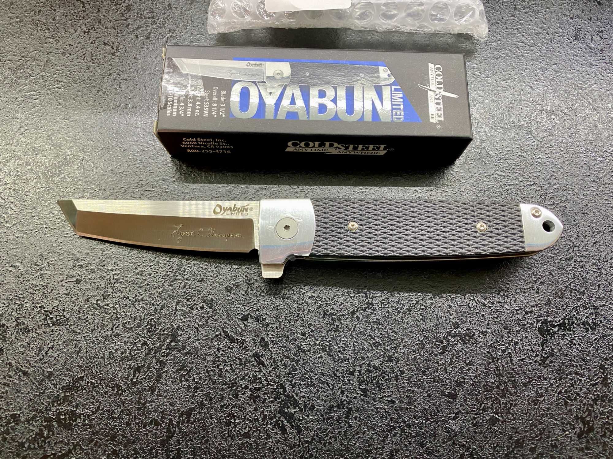 Cold Steel Oyabun Limited, модель 32АА. Оригінал