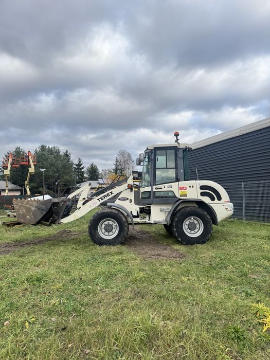 Ładowarka TEREX TL80 – 2008 r. – łyżka,widły – bardzo dobry stan