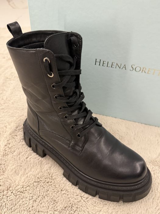 Продам італійські зимові чоботи Helena Soretti 39 р.