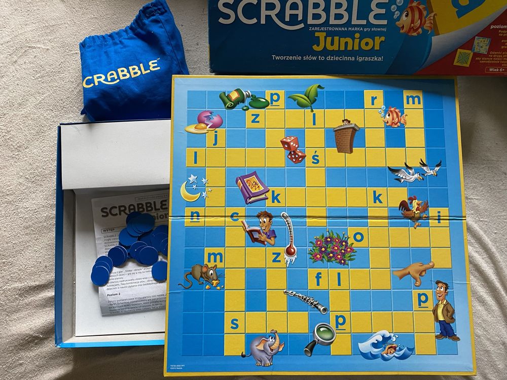 Gra scrabble junior