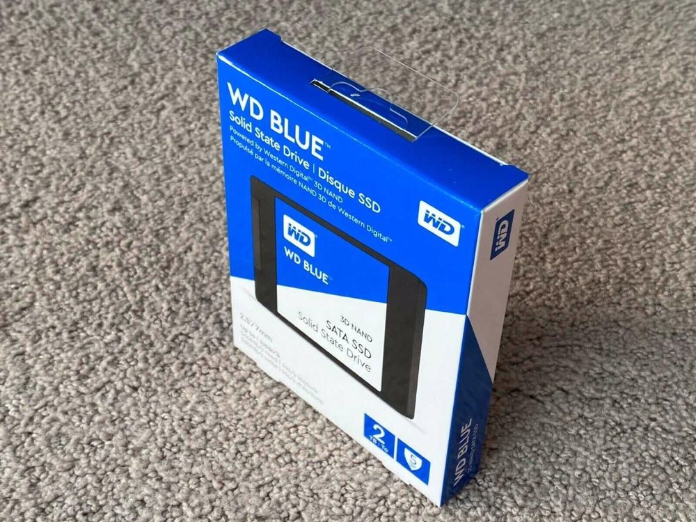 SSD диск  2 Тб для ПК  Western Digital Blue 2 Тб WDS200T2B0A SATA