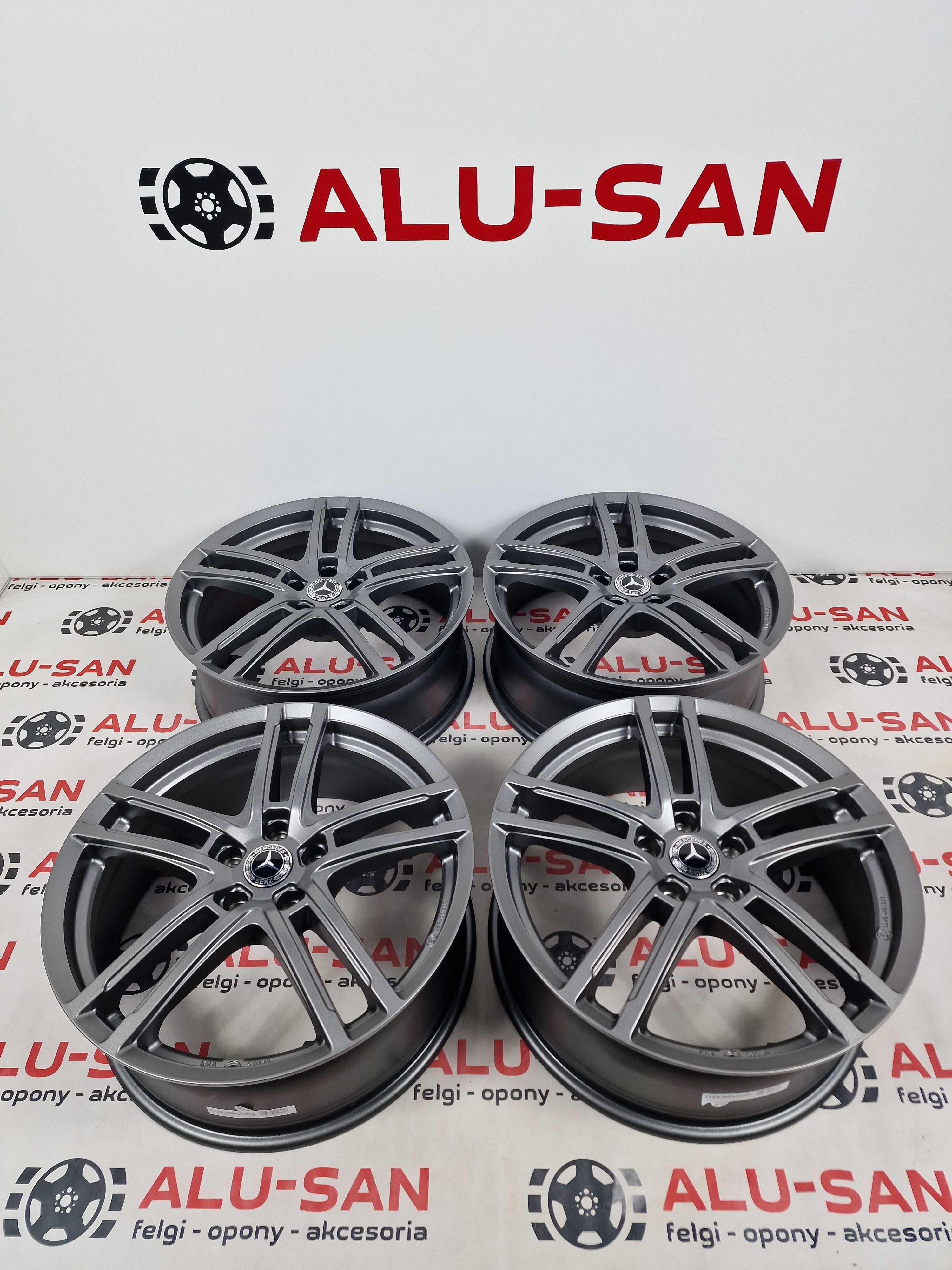 NOWE alufelgi MERCEDES 19" 5x112 GLA GLB E-Klasa S-Klasa CLA - Grafit