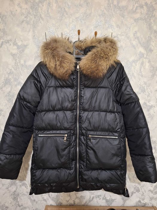 Стильна зимова куртка пуховик 44р., С