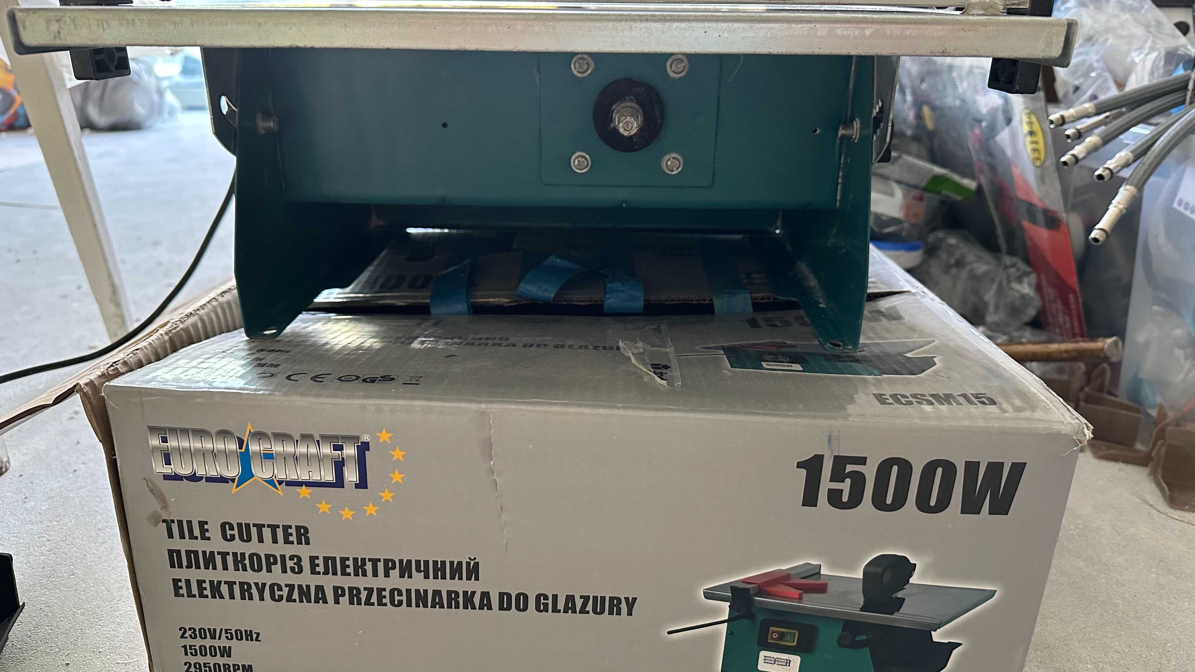 Przecinarka stołowa piła do płytek, glazury ECSM15 -1500W