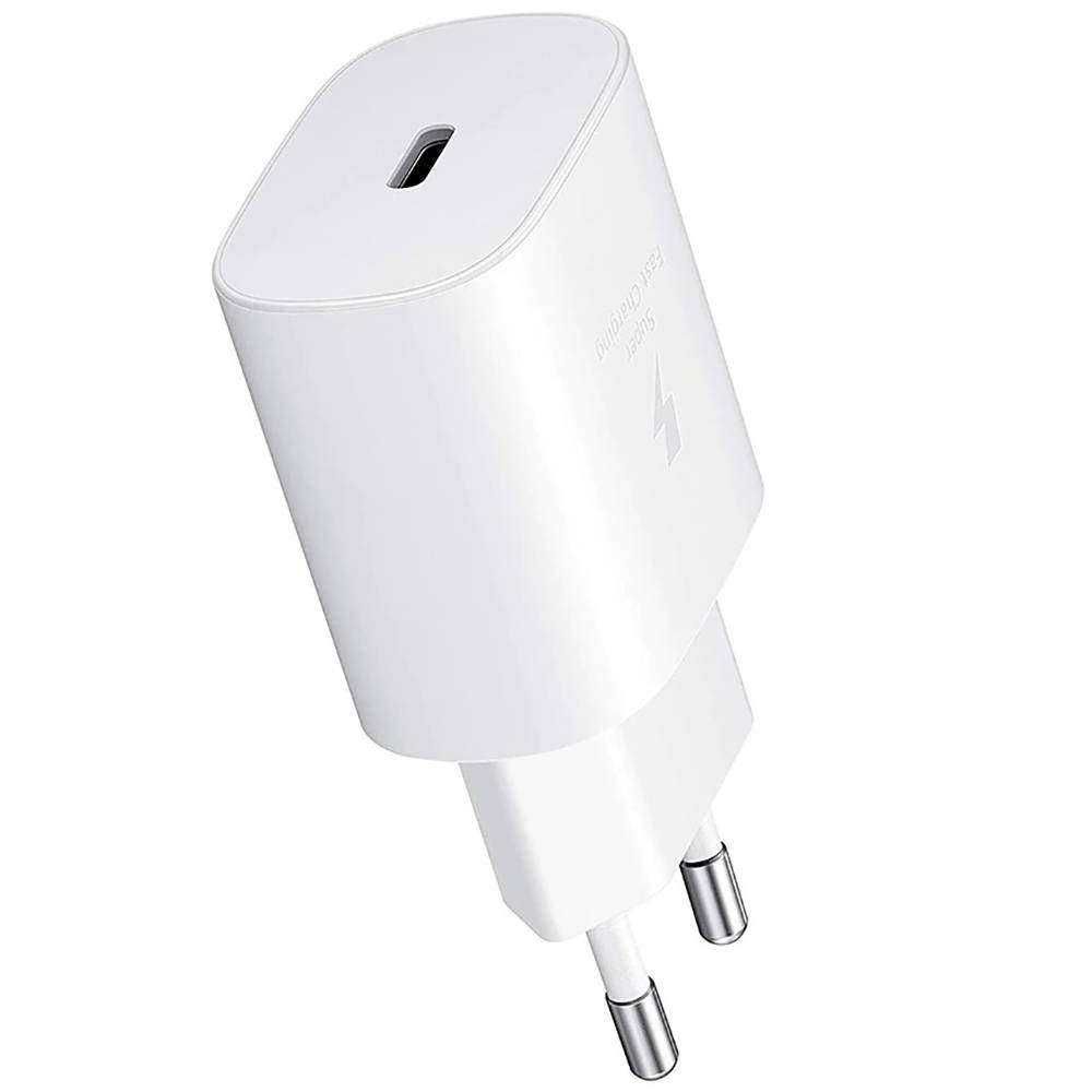 Ładowarka 25W USB-C Zasilacz Kostka z Funkcją Szybkiego Ładowania Fast