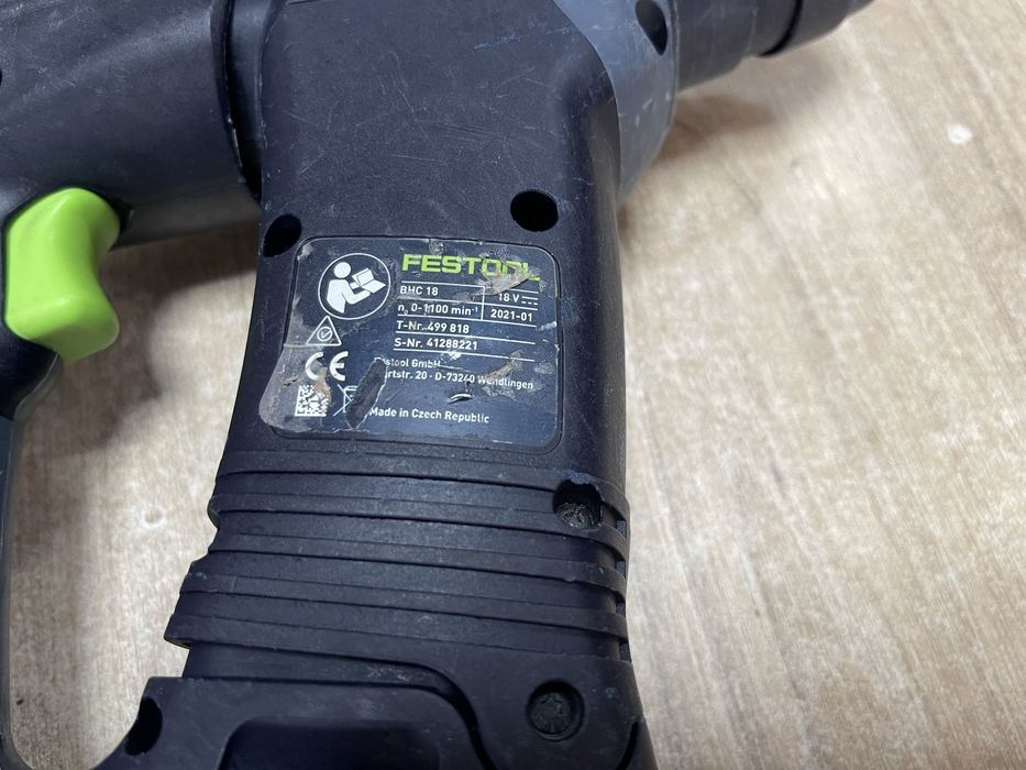 Festool BHC 18 / акумуляторний перфоратор Фестул