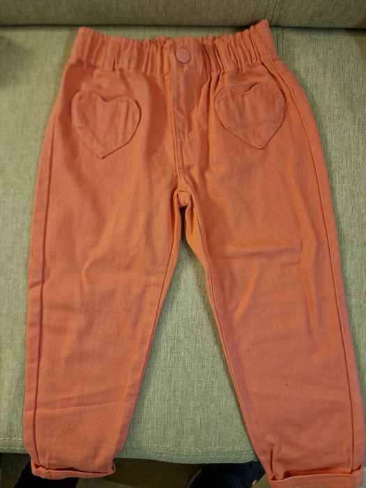 Różowe jeansy dziewczęce Little Kids 104