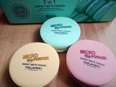 Tailaimei puder kompaktowy 5w1 z lusterkiem