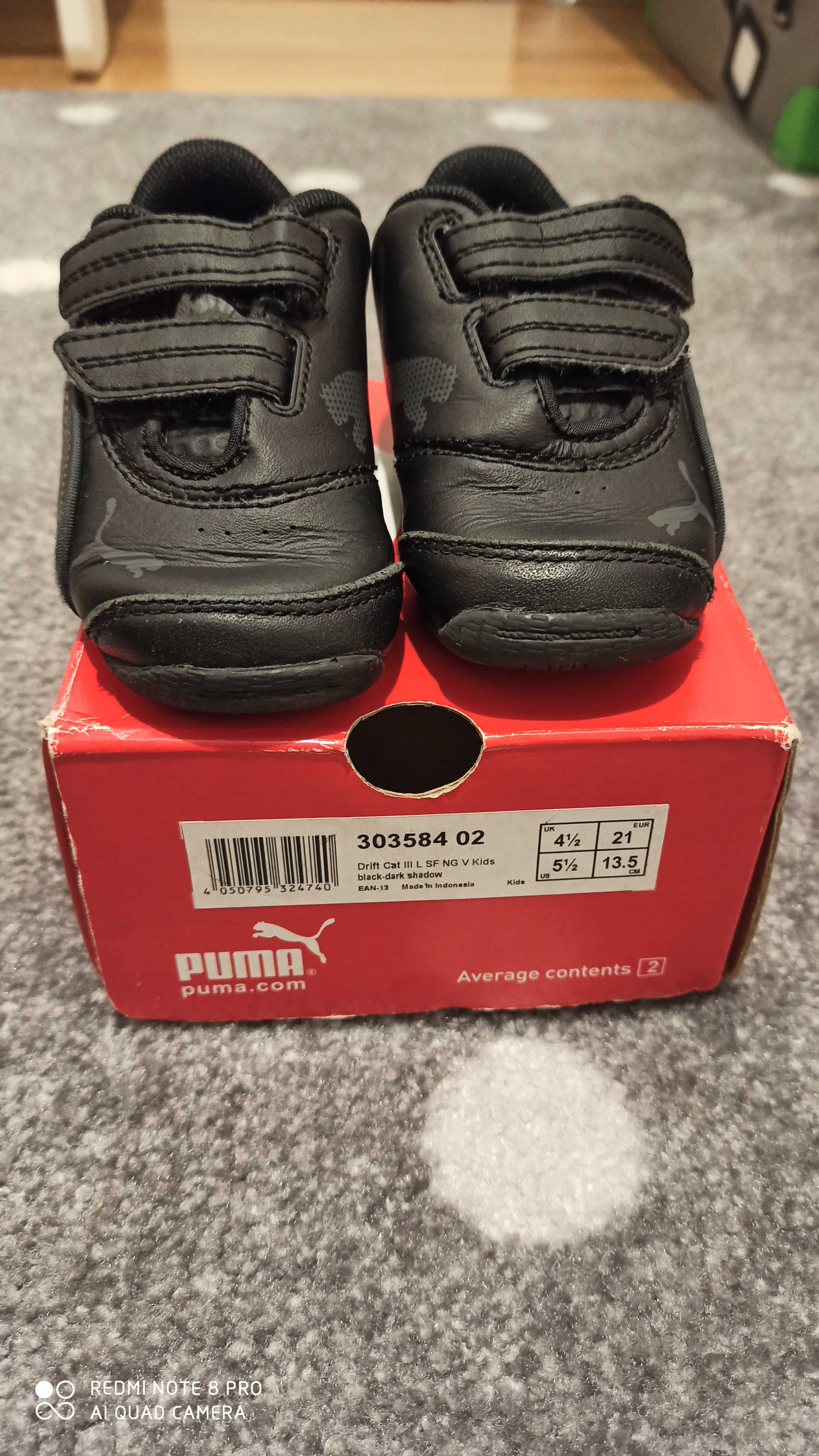 BUTY sportowe PUMA DRIFT CAT III SF B V KIDS rozmiar 21 chłopięce