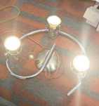 Lampa Sufitowa Eglo TUKON LED Chrom, Nikiel matowy, 3-punktowe żarówki