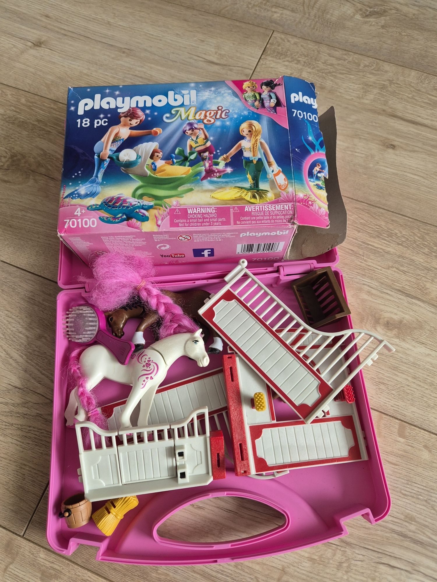 Playmobil Stadnina koni , domek letni plus inne zestawy