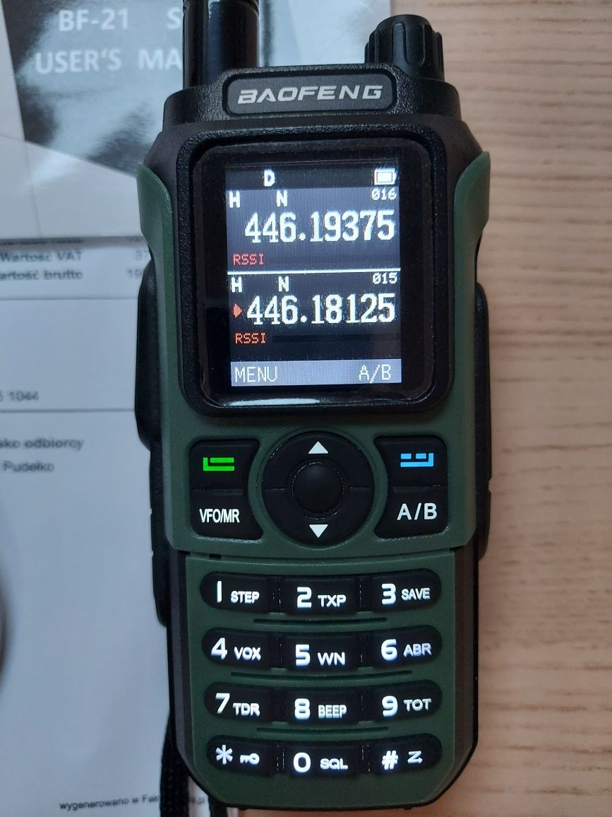Radiotelefon BAOFENG UV-21 PRO V2 IP54 Gwarancja PL