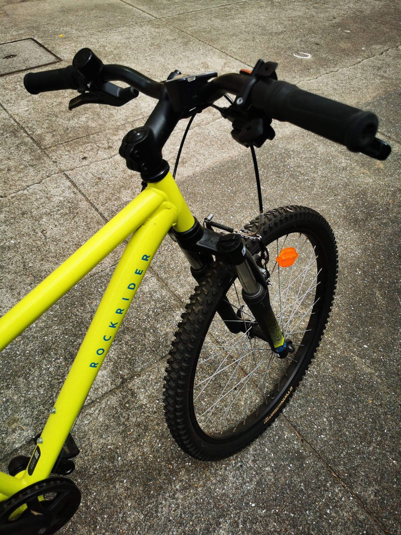 Bicicleta rockrider roda 24 como nova