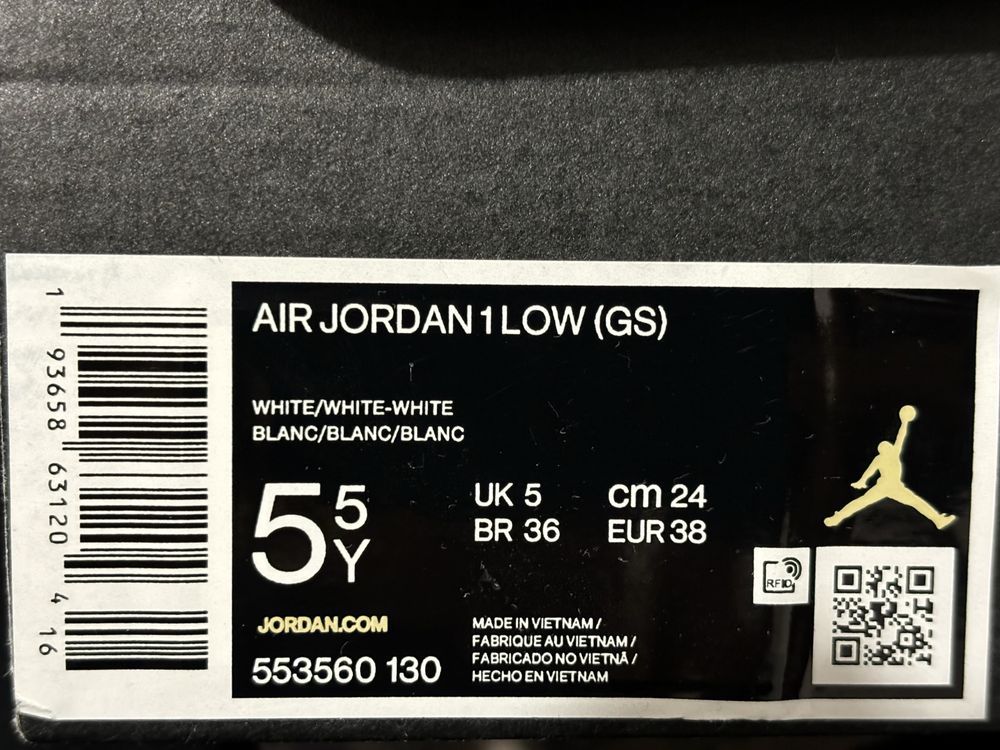 Nike air jordan 1 low