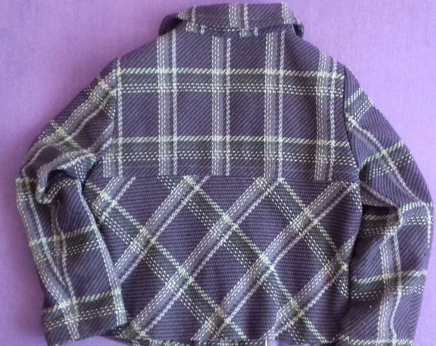 H&M krótki płaszczyk w kratkę r.18