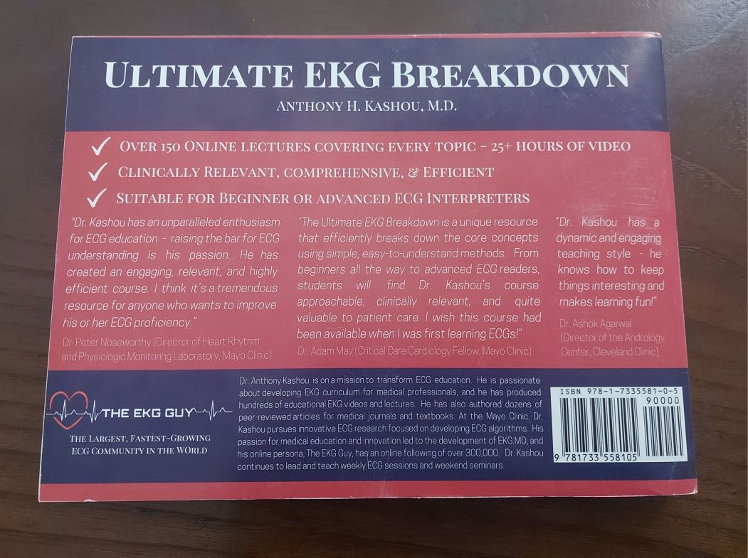 Livro de eletrocardiografia: Ultimate EKG Breakdown