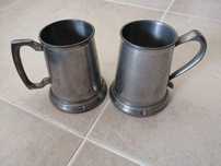 Caneca cerveja estanho