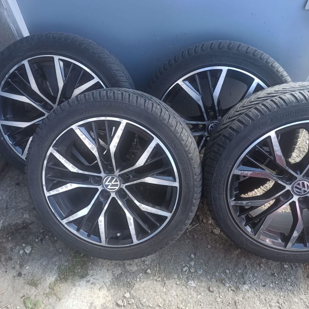 Felgi z oponami 17 do VW Golf 8